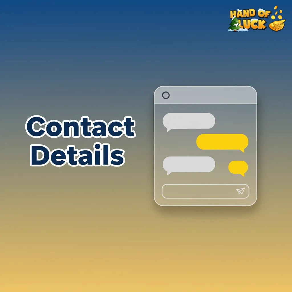 24/7 customer support contact details: live chat, support@handofluck.com, UK freephone 0800 [PHONE], post, ADR link.