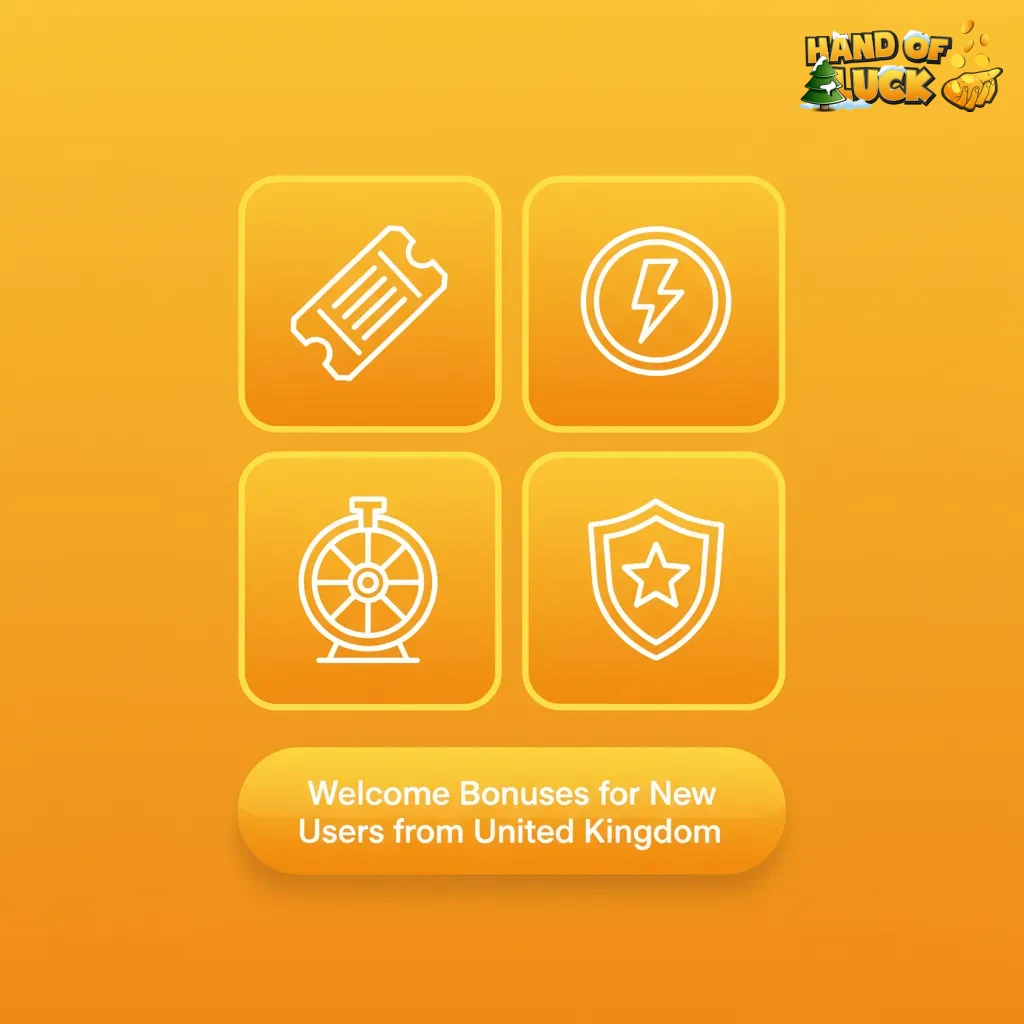 Welcome bonuses for UK new users: free spins + 10–15% deposit boost for casino/sports, from €20, x1 wagering, terms apply.