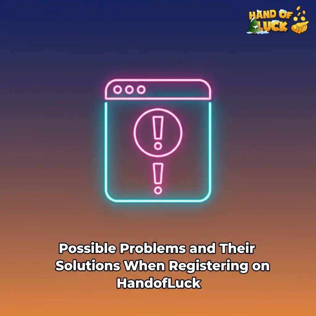 HandofLuck registration table of common issues and fixes: SMS code, email, duplicate account, address, app install.