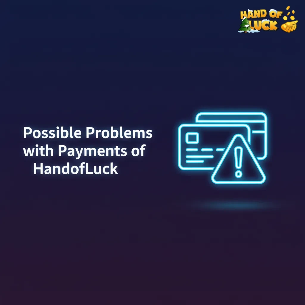HandofLuck payment problems: bank decline/SCA, 3D Secure fail, USDT ERC20 only, ETH pending, payout name mismatch.